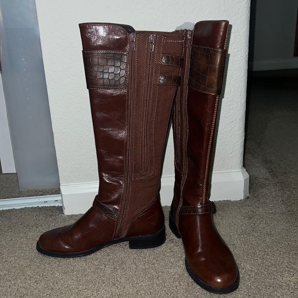Aerosoles | Brown Bridel Suite Wide Calf Boot